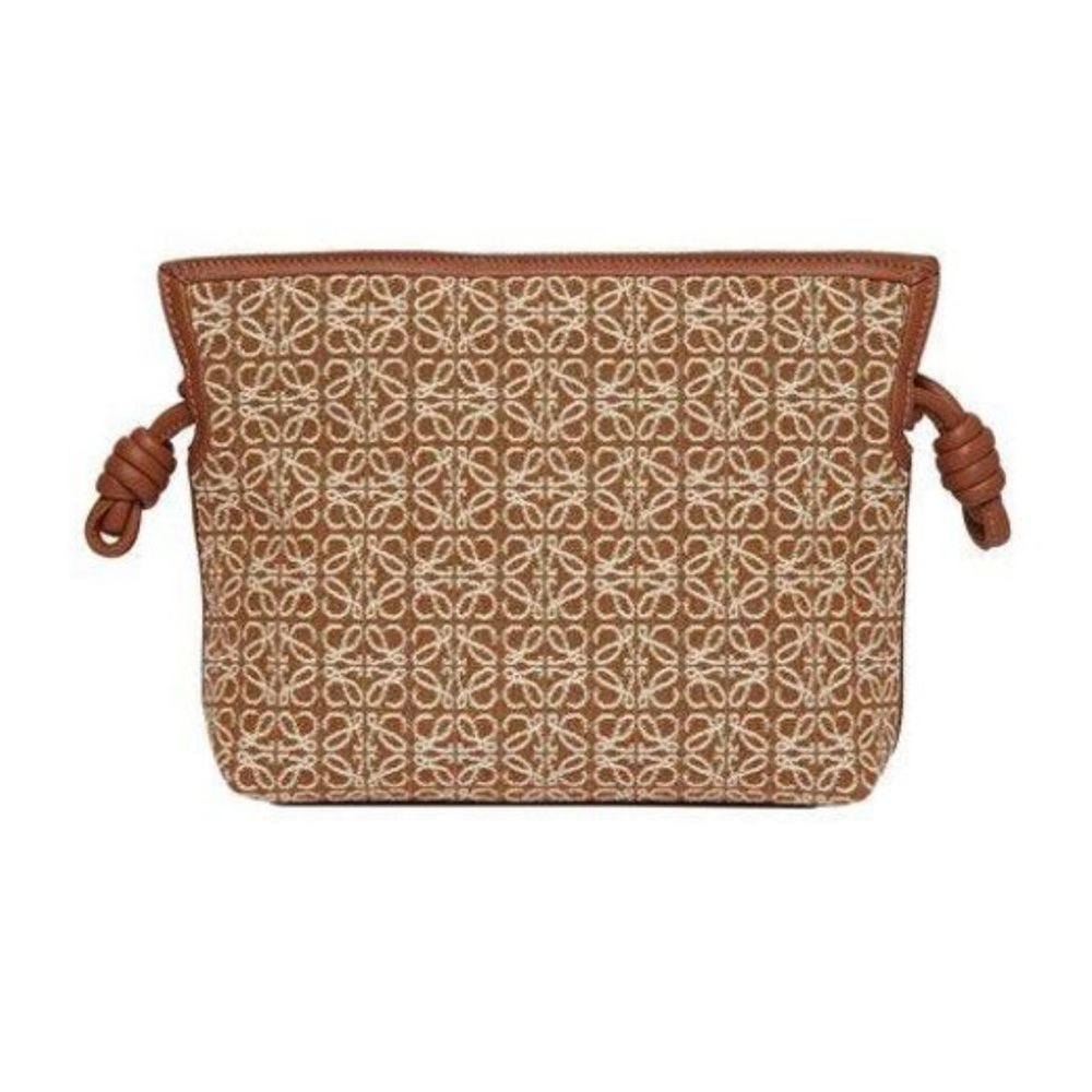 Loewe Flamingo Clutch Bag with Crossbody